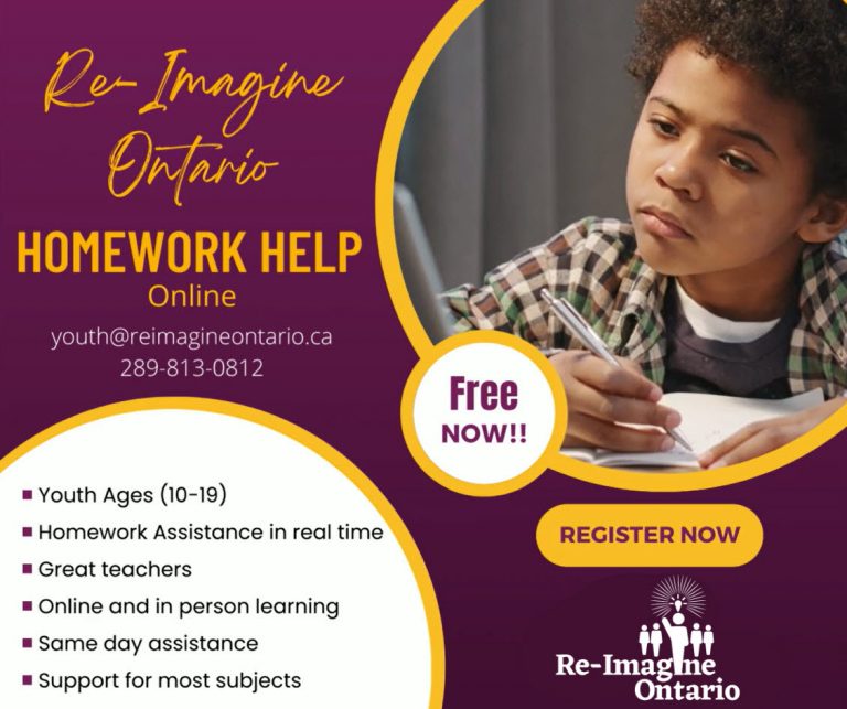 Re-Imagine Ontario Homework Help Online.