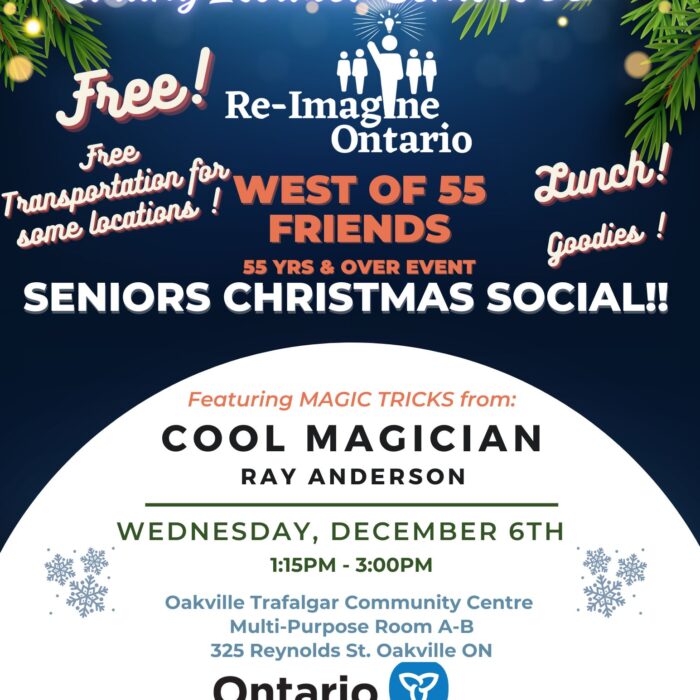 Ontario Seniors Community Grant Program at Re-Imagine Ontario.