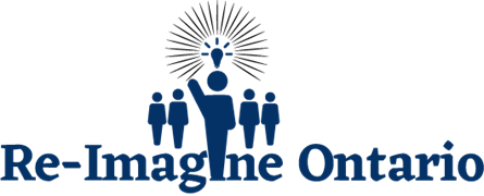 Re-Imagine Ontario Logo.